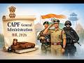CAPF General Administration Bill 2026: BIG Changes Coming! 🇮🇳 | Flash News