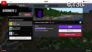 DIRECTO | EN VIVO | MINECRAFTBedrock#  1.21.92
