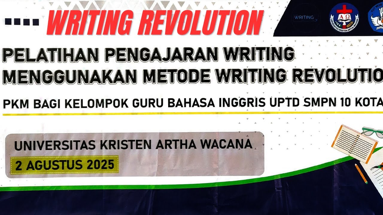Pelatihan Pengajaran Writing Menggunakan Metode Writing Revolution ...