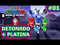 PJ MASKS: Heroes of the Night - Herois da Noite | #01 | Platina Rápida | [Detonado + Platina]