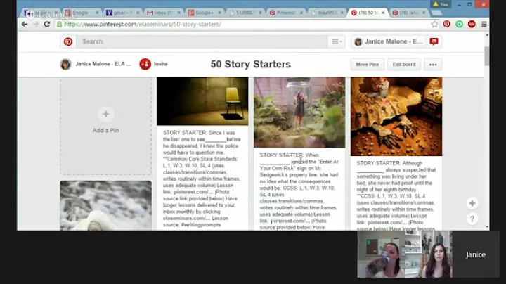 Pinterest Chat with Malia Hollowell & Janice Malon...