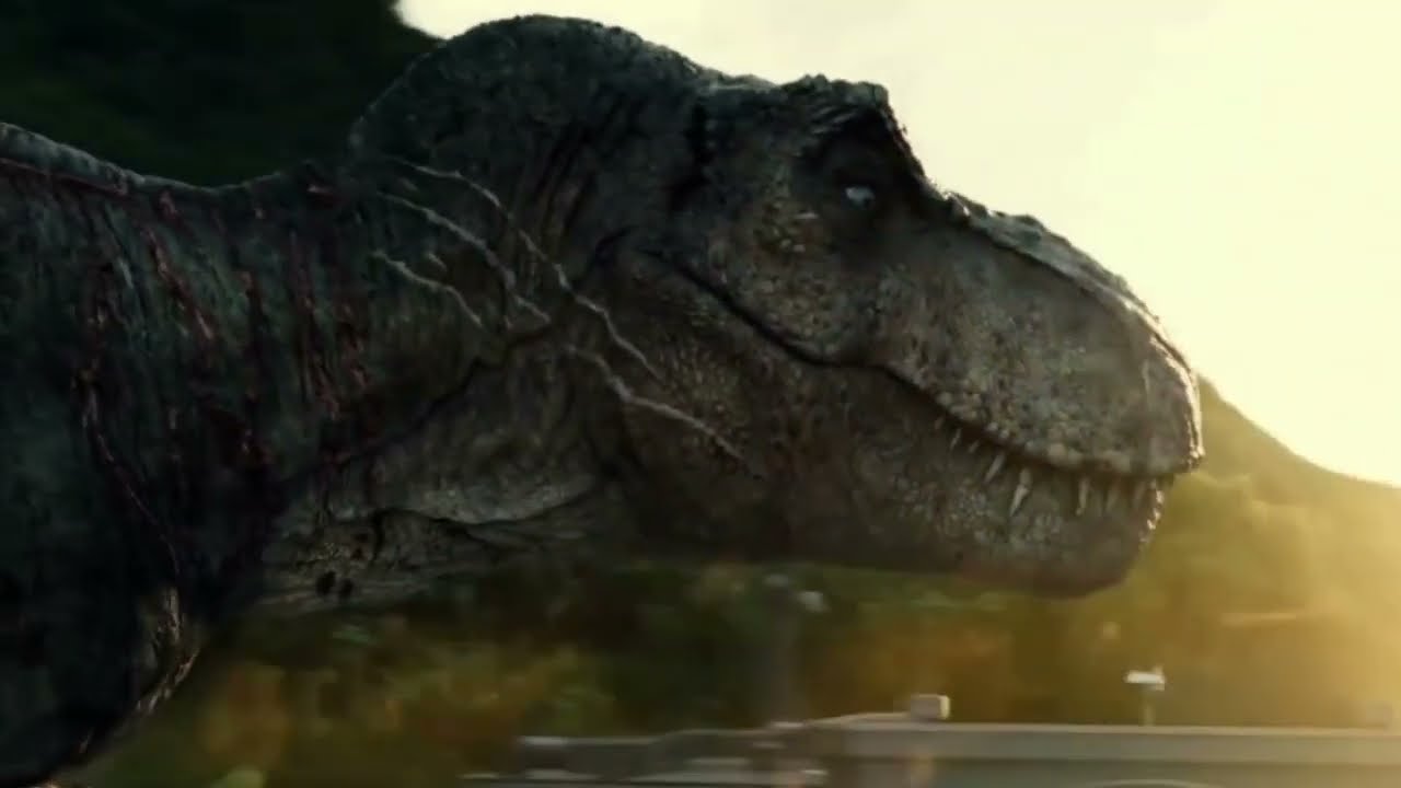 Convite animado Jurassic Park