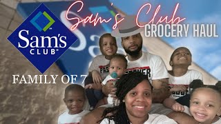 SAM’S CLUB GROCERY HAUL | Family of 7 + Pregnant