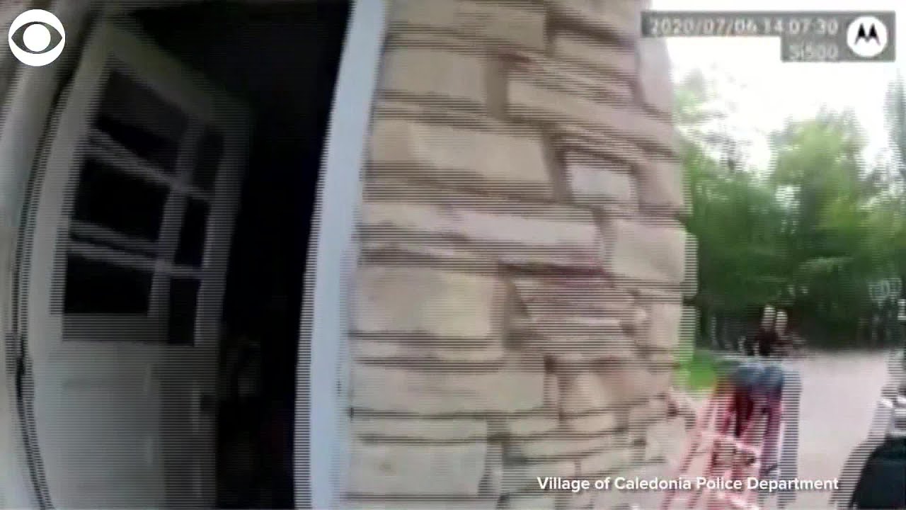 WEB EXTRA: Police Officer Saves Dog From House Fire - YouTube
