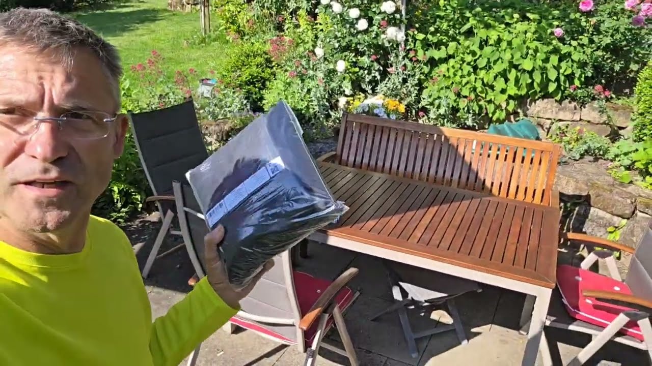 🪑 Große Abdeckung für Gartenmöbel schützt bei jedem Wetter