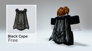 All FREE BLACK Items in ROBLOX! 😱🖤