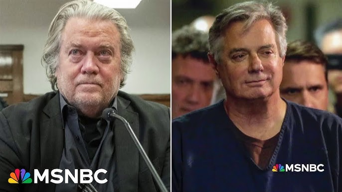 Bannon Set To Enter Trump Campaign To Prison Pipeline Crossing Paths With Manafort