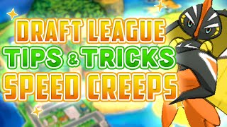 How to Speed Creep! | Pokemon Draft League Format Tips & Tricks screenshot 2