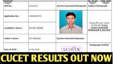 CUCET RESULT UG/ PG SUPER NOTICE 😍😍🎉🎉 RESULT CONFIRM OUT NOW 2021 CUCET RESULT must watch video news