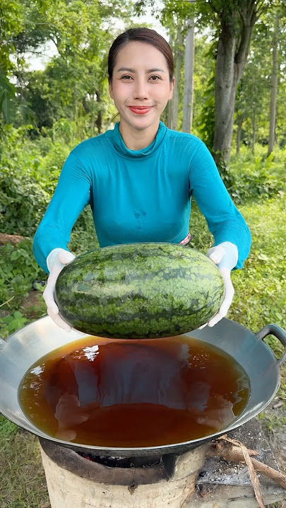 How to cook jelly watermelon recipe #shorts #shortvideo #cooking #food #recipe
