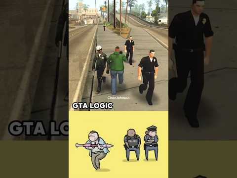 GTA Logic Police Gta Gtasanandreas Shorts 