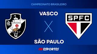 Vasco da Gama x São Paulo - AO VIVO - 18/04/2026 - Brasileirão