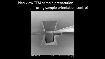[Electronics] Plan view TEM sample preparation using sample orientation control