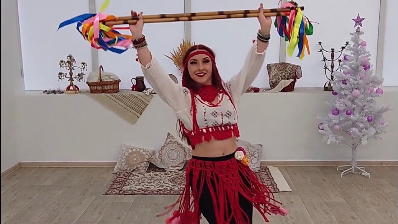 Balkan Tribal Fusion by Maria Bacalin/ “Calusarii” by @MishaGrossu / for @nordnomadsproject Party
