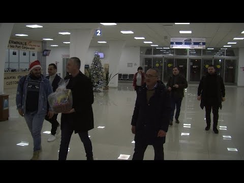 ადგილობრივი ხელისუფლების წარმომადგენლებმა ფოთში სხვადასხვა უწყებებს ახალი წელი მიულოცეს 01 01 20