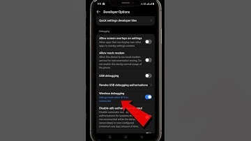 How to enable wireless debugging 🔥 | Wireless debugging | Wireless debugging setup 2025 💥 | #shorts