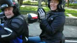Burgman-Galicia I salida a Santiago de Compostela