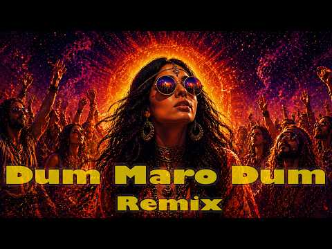 Dum Maro Dum ( Remix) 🔱 | Hare Krishna Hare Ram | Garuda VR