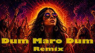 Dum Maro Dum ( Remix) 🔱 | Hare Krishna Hare Ram | Garuda VR