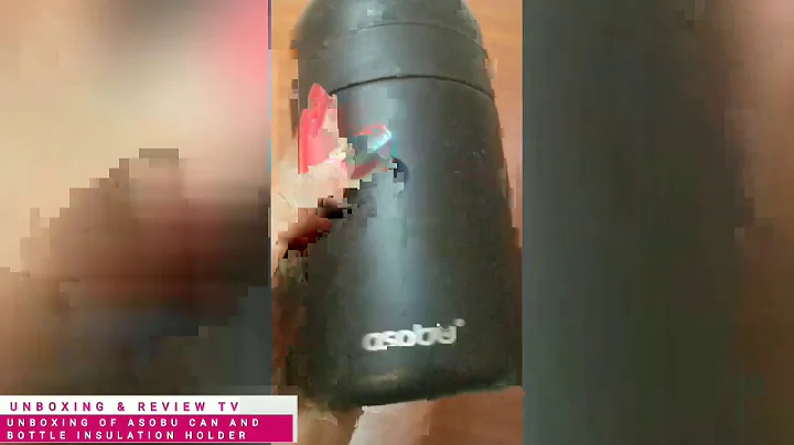 Unboxing of Asobu Can And Bottle Insulation Holder / Keep Your Drink Cold With This Product