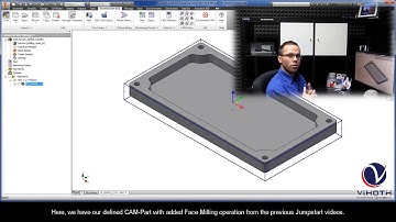 Hướng dẫn lập trình gia công InventoCAM - Add a Profile operation / VIETSUB.