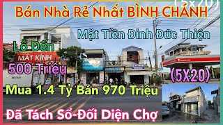 Chịu Lỗ 500Tr😭Chị Hồng Bán Gấp Nhà Trả Nợ Đúng 970Tr Có Sổ Hồng_Ở Đô Thị Đầy Đủ Tiện Ích BÌNH CHÁNH.