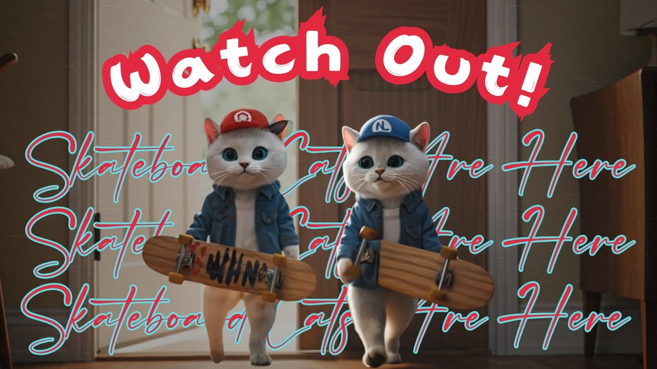 Carly & Charly's Skateboard Adventure 🛹 | Fun Cartoon Rhyme for Kids & Preschool Friends