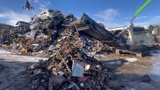 M412 Heavy Duty Trommel Processing Scrap Metal