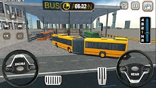 Articulated Bus Simulator 2018 - Smart Coach Bus Driving School #2 - Android Gameplay FHD screenshot 1