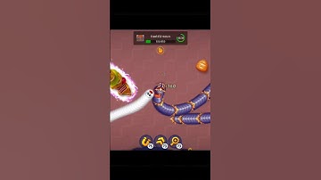 Part-08 Worms Zone io Hungry Snake Game No death mod apk gameplay video