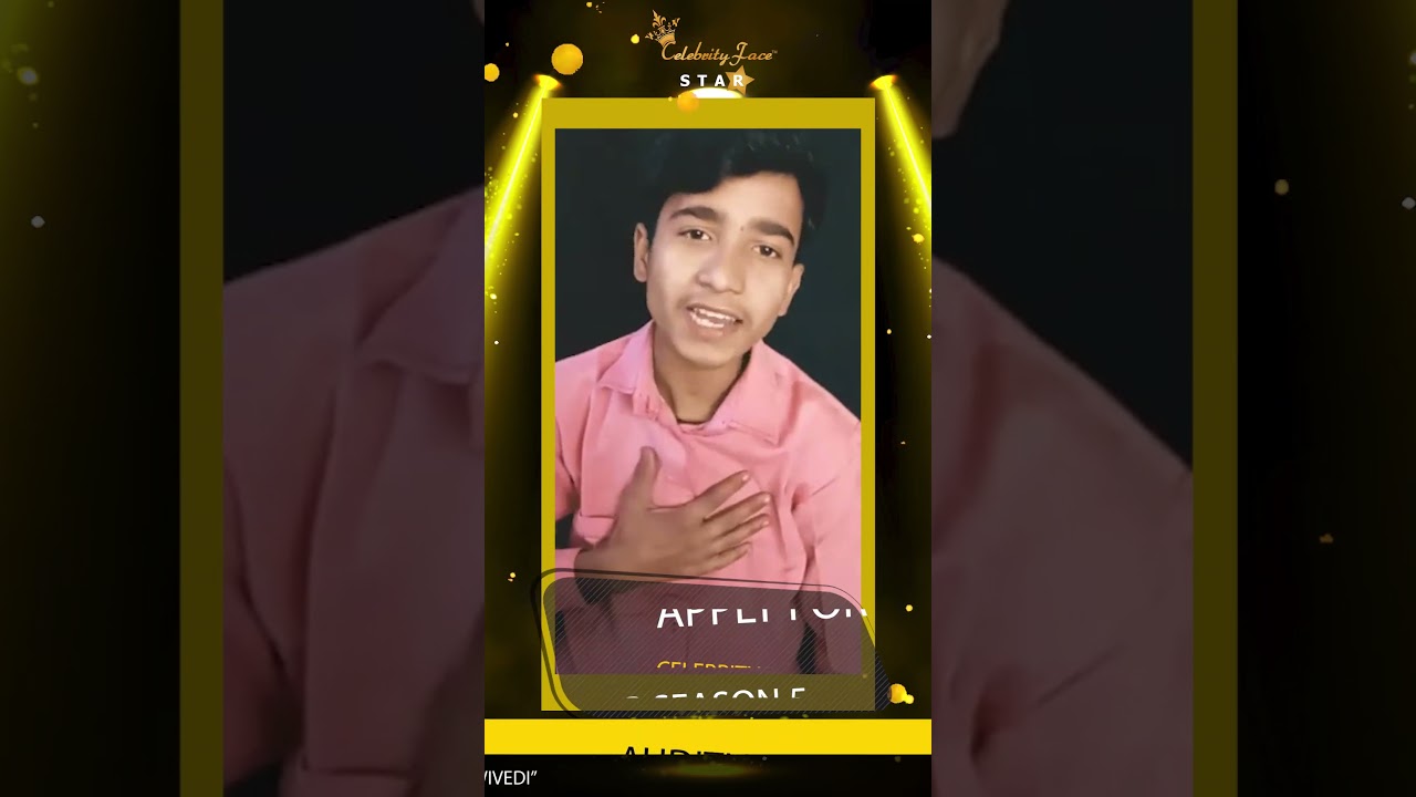 Celebrity Face Star Season 05 Audition Introduction of Ankit Chaudhary