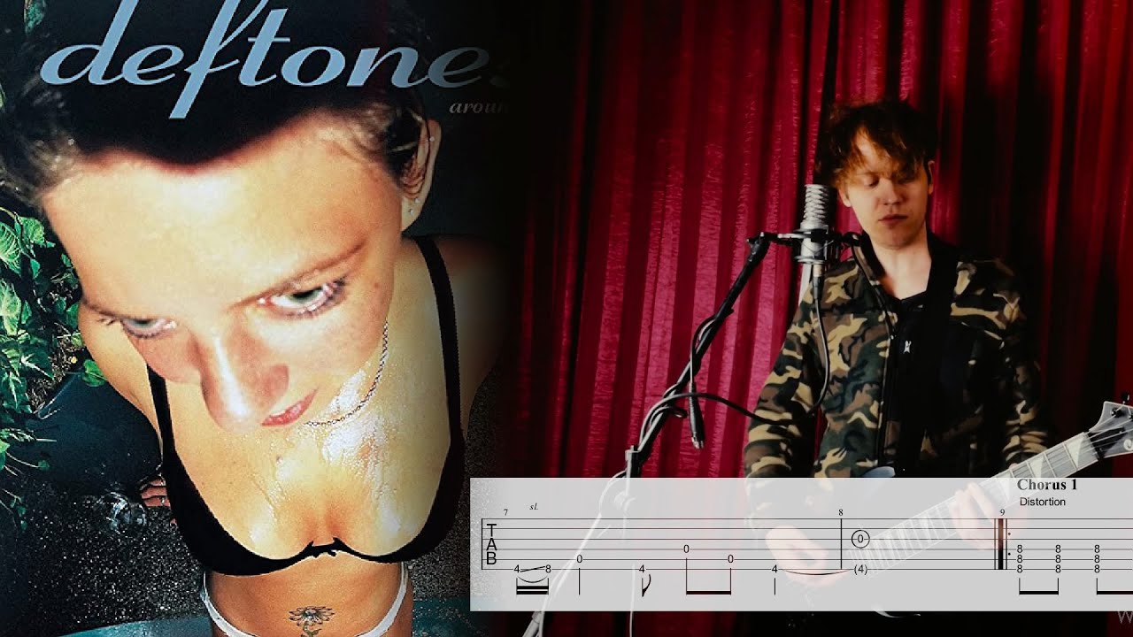 Deftones Mascara Guitar Tab Tutorial YouTube