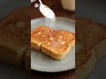 Simple Sugar Egg Toast Recipe – Easy Breakfast Idea - Shorts