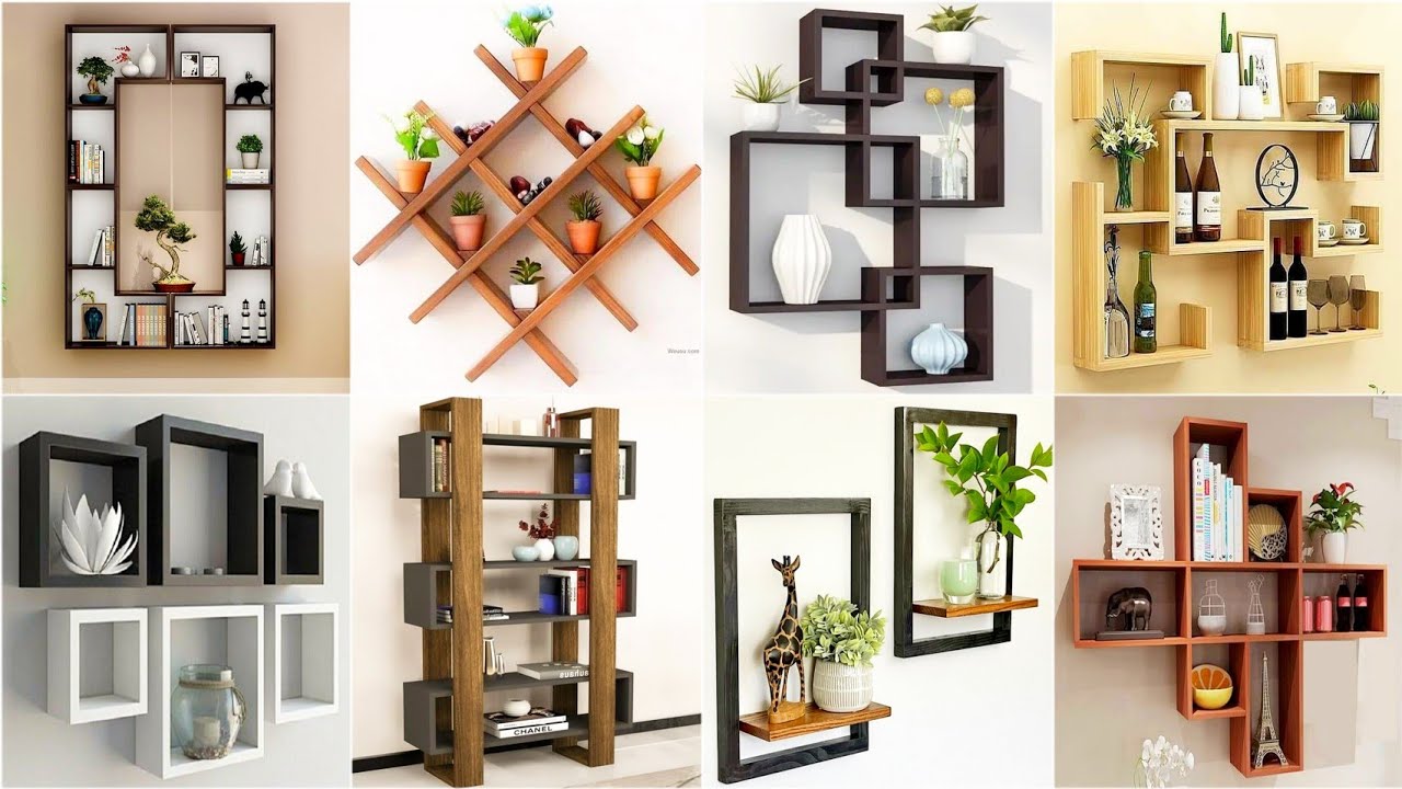 100 Modern Wall Shelves Design Ideas 2023 Living Room Wall Decoration