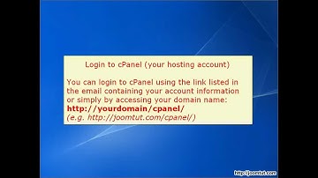 Step 14 - Copying a Joomla! website from localhost to a remote host