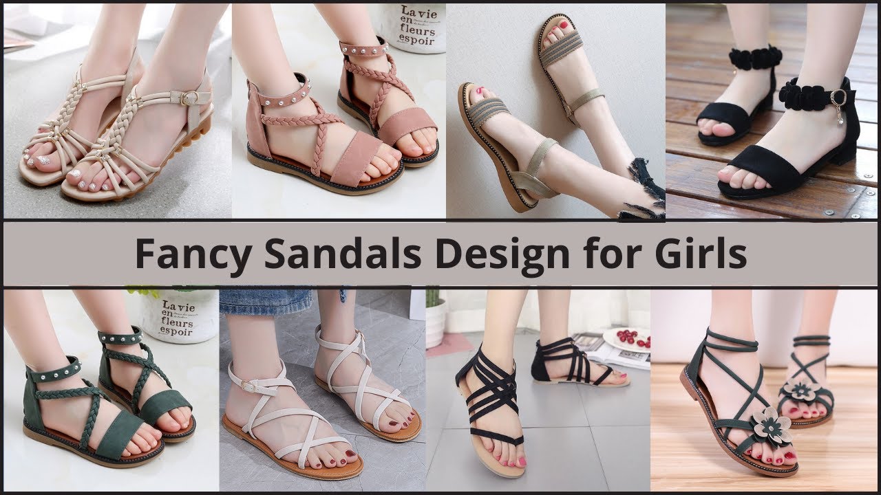 Buy RN Collection Women's Golden Fancy Sandal - 4 UK (Sk015_4) at Amazon.in