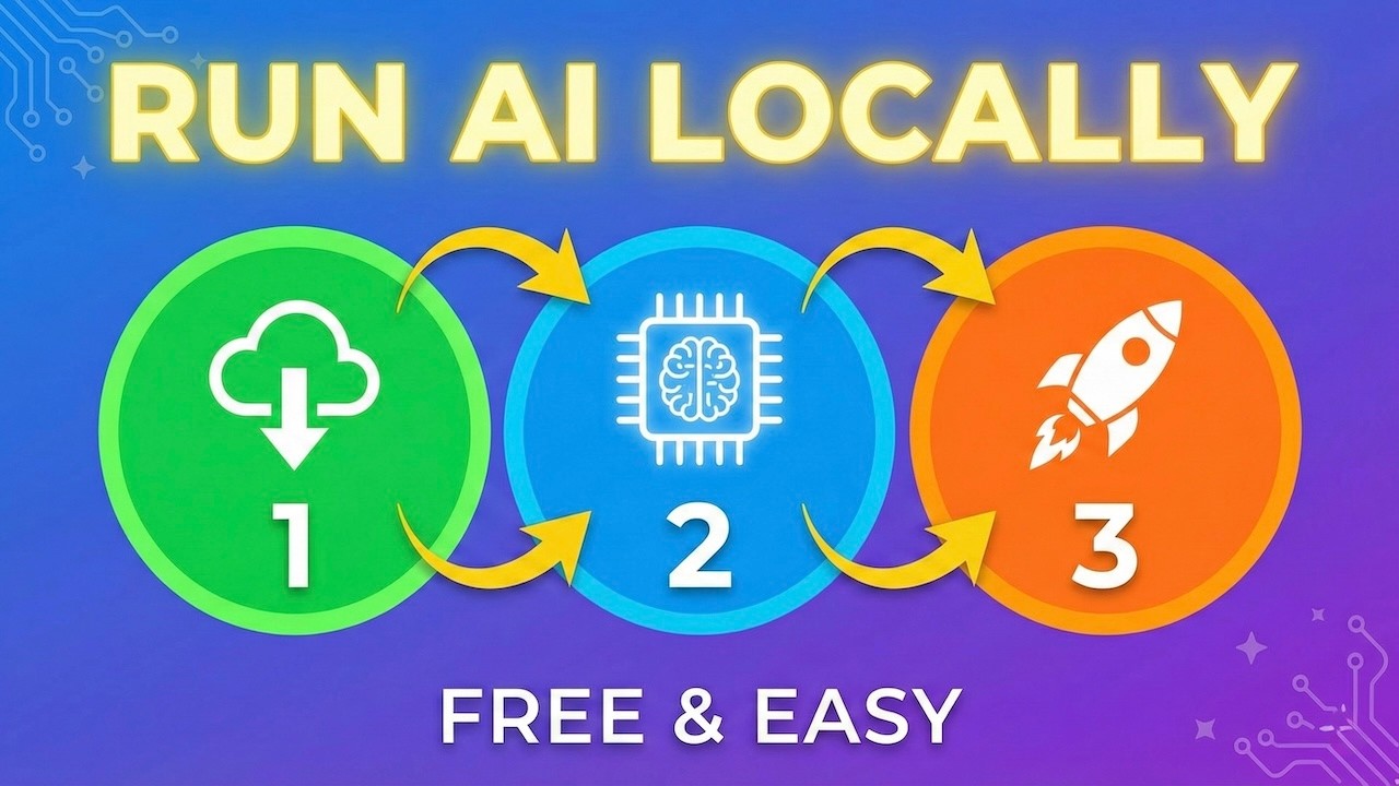 Run AI Models Locally for FREE - Simple 3-Step Guide (Ollama Tutorial ...