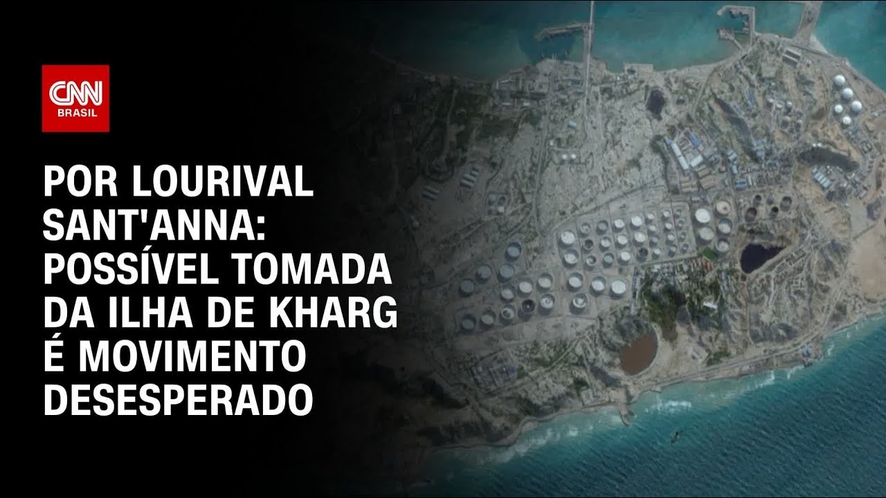 Análise: Possível tomada da Ilha de Kharg é movimento desesperado dos EUA | CNN PRIME TIME