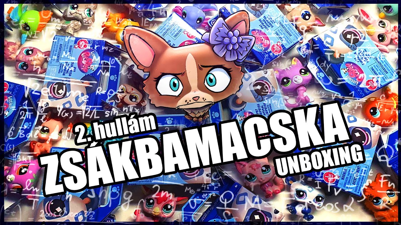 🔍 ÚJ KÓDOK??? - LPS 2. HULLÁM ZSÁKBAMACSKA UNBOXING
