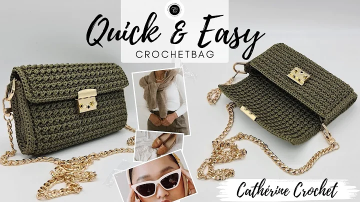 Crochet Bag - Quick and Easy Design (step-by-step & Beginner friendly)