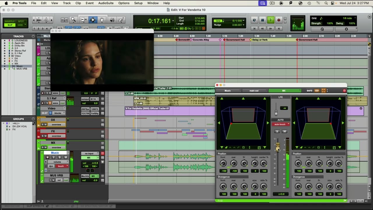 Film Trailer Mixing Workflow - Atmos Pro Tools - 5 - Finishing Touches