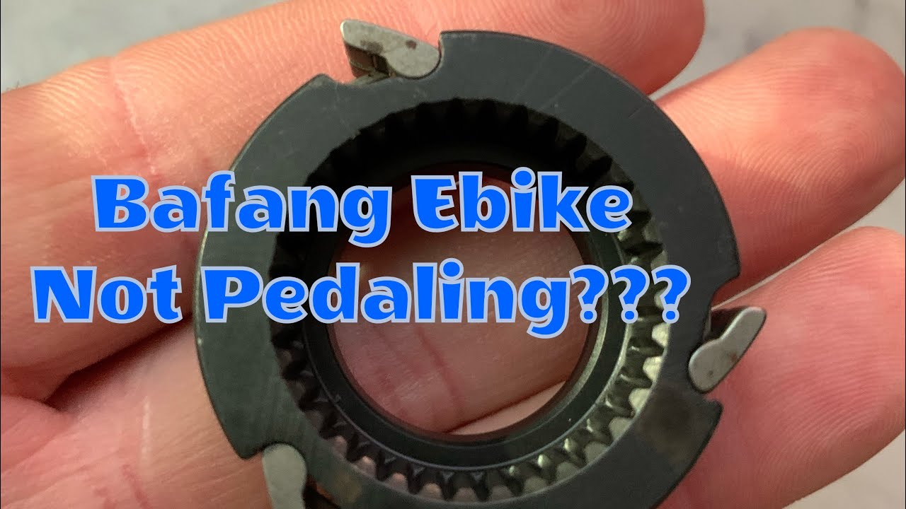МОТОЦИКЛ BAFANG EBIKE НЕ ВРАЩАЕТ ПЕДАЛИ?