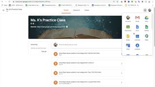 Google Classroom Stream Tab