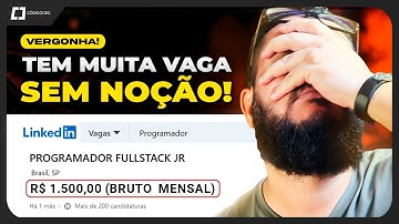 REAGINDO A VAGAS DE EMPREGO PARA PROGRAMADOR JUNIOR - #p1 😖