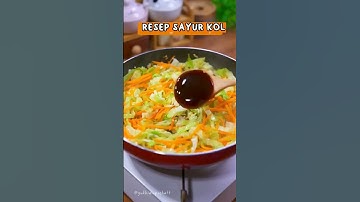 Thumbnail of MASAK RESEP SAYUR KOL SIMPEL, ENAK BANGET #shorts #cooking #diet #health #recipes
