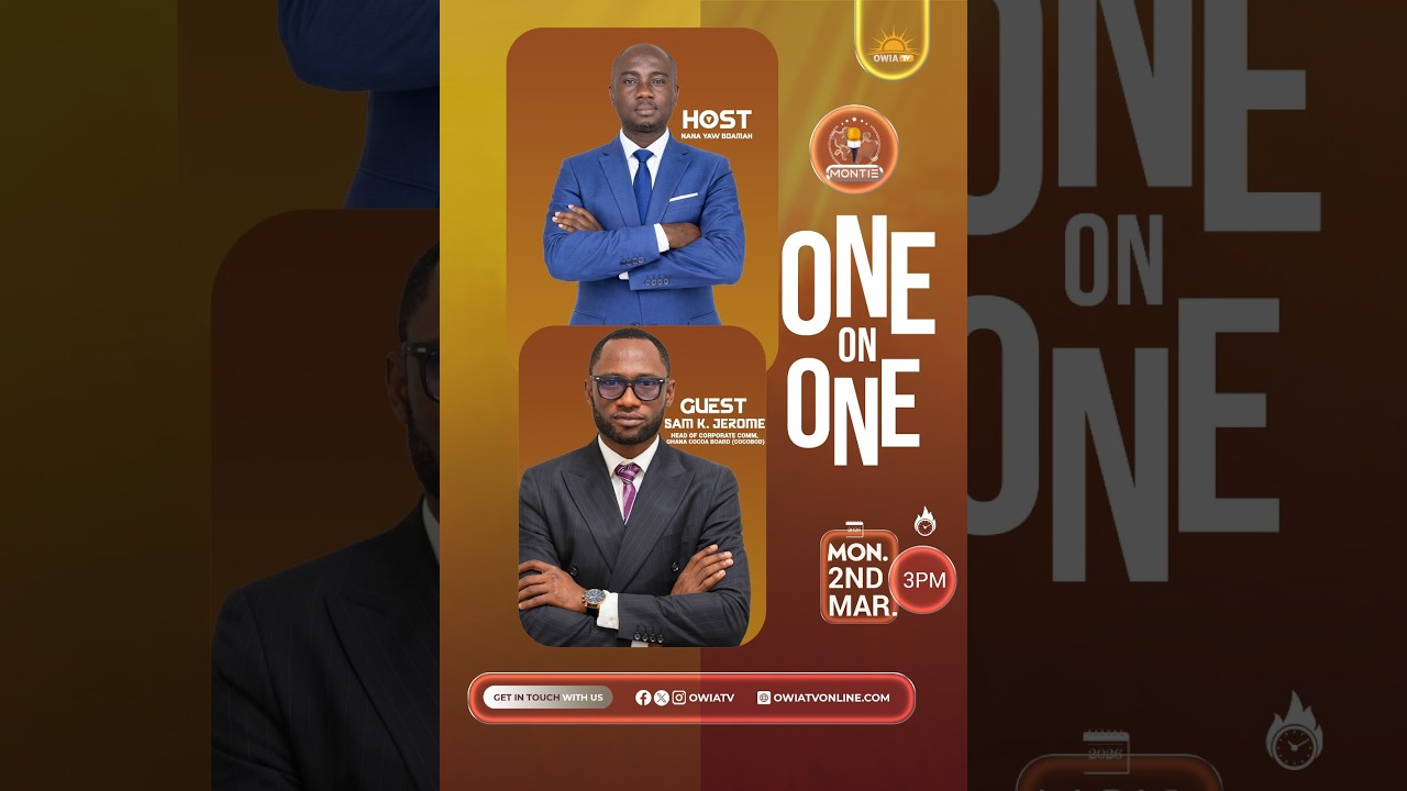 MONTIE WITH NANA YAW BOAMAH ON OWIA TV (02-03-26)