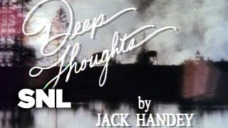 Deep Thoughts Skulls - Saturday Night Live