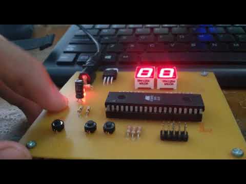 COUNTER UP AND DOWN ATMEGA 89S51