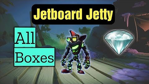 Jetboard Jetty All Boxes N.Sanely Perfect Run - Crash Bandicoot 4
