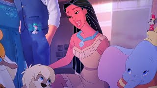 Disney Once Upon A Studio. But Only When Pocahontas Characters Appear.